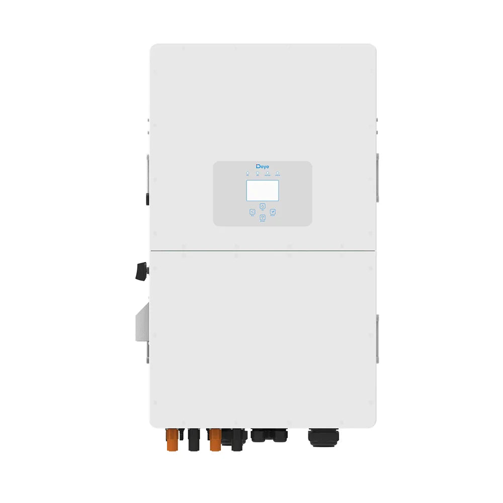 Deye SUN-50K-SG01HP3-EUBM4 aszimmetrikus hibrid inverter 50kW - 3 fázis, nagyfeszültségű (HV)