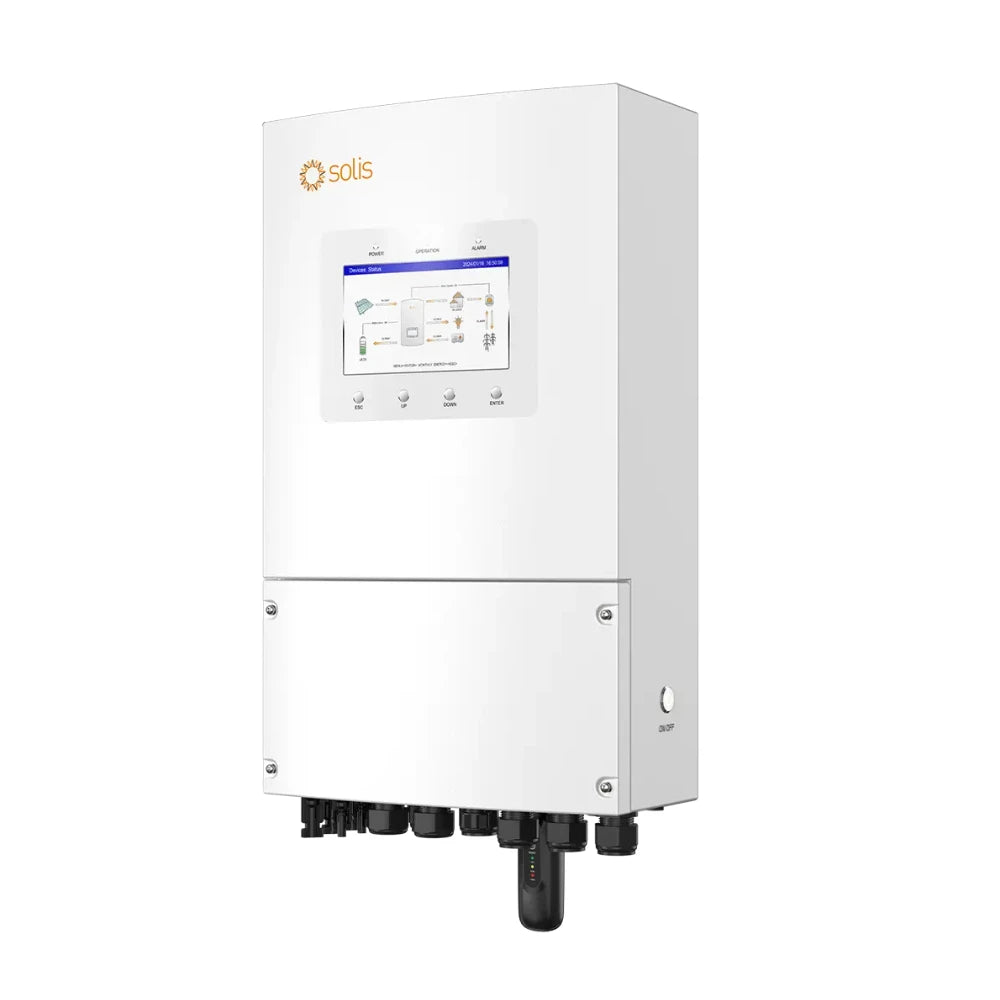 Solis S6-EH1P4.6K-L-PLUS aszimmetrikus hibrid inverter 4.6kW - 1 fázis, alacsony feszültségű (LV)