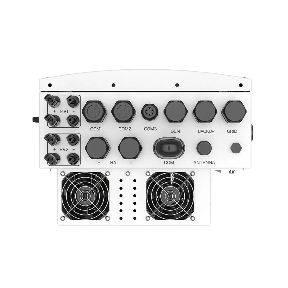 Solis S6-EH1P8K-L-PLUS aszimmetrikus hibrid inverter 8kW - 1 fázis, alacsony feszültségű (LV)