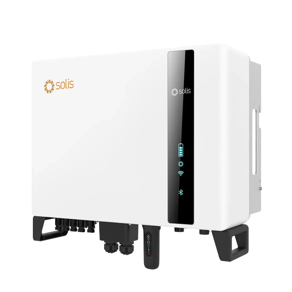 Solis S6-EH3P6K-H aszimmetrikus hibrid inverter 6kW - 3 fázis, 3 MPPT, nagyfeszültségű (HV)