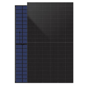 DAH Solar DHN-60R18/DG(BB) 500W monokristályos napelem - bifaciális, full black