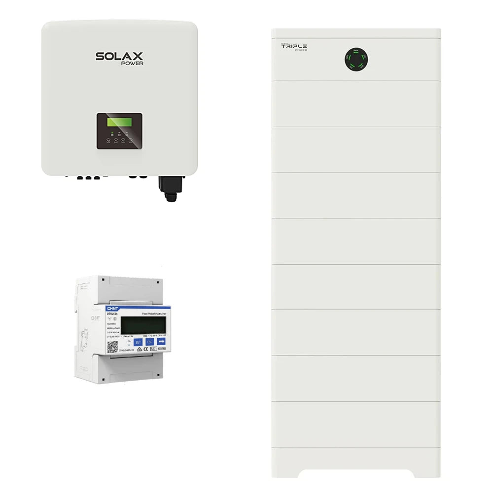 SolaX 10kW hibrid inverter + SolaX 20kWh akkumulátor (HV-S2.5)