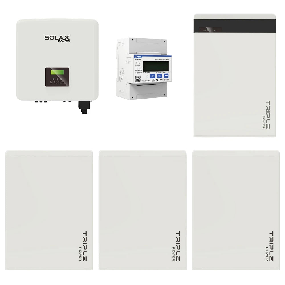 SolaX 6kW hibrid inverter + SolaX 20kWh akkumulátor (T58)