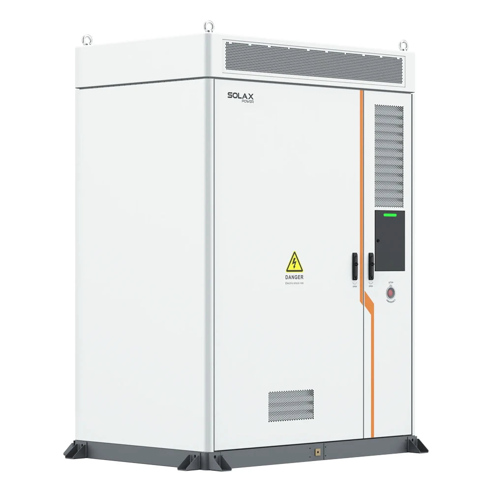 SolaX Trene P125B261L - 125 kW inverter + 261 kWh ipari energiatároló (vízhűtéses)