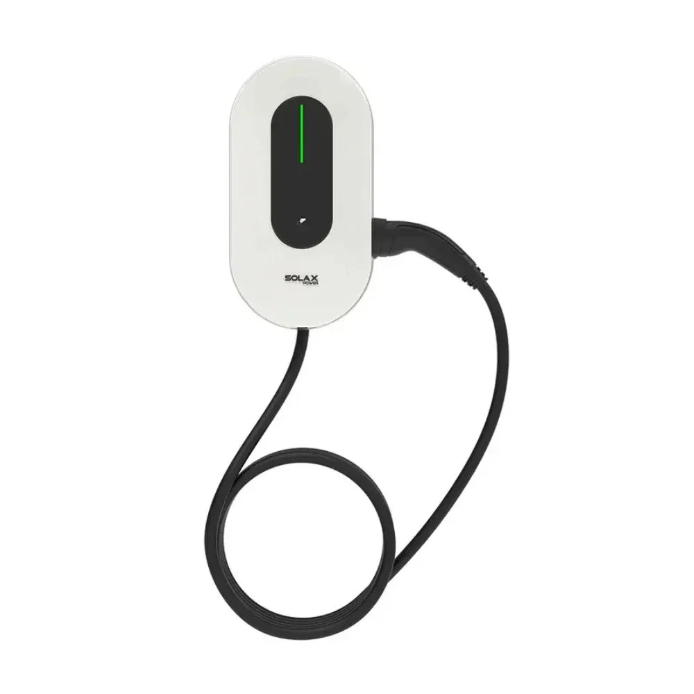 SolaX X1-HAC 7kW 1 fázisú EV töltő, fehér, kábeles