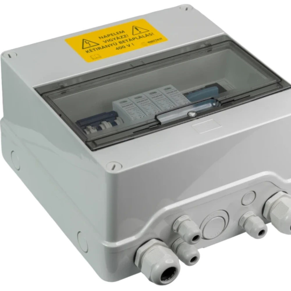 WattKit előreszerelt AC védelmi doboz 10A (túlfeszültség-védelem, T2)