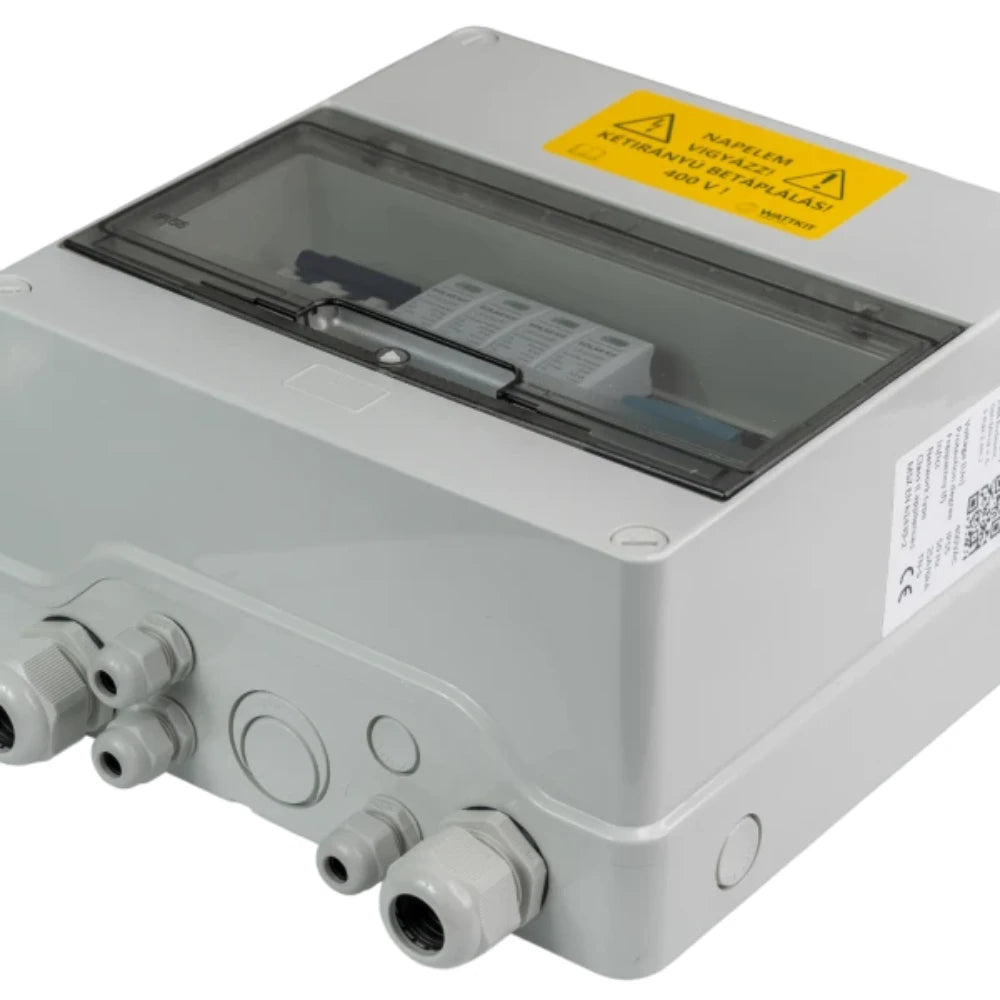 WattKit előreszerelt AC védelmi doboz 20A (túlfeszültség-védelem, T2)