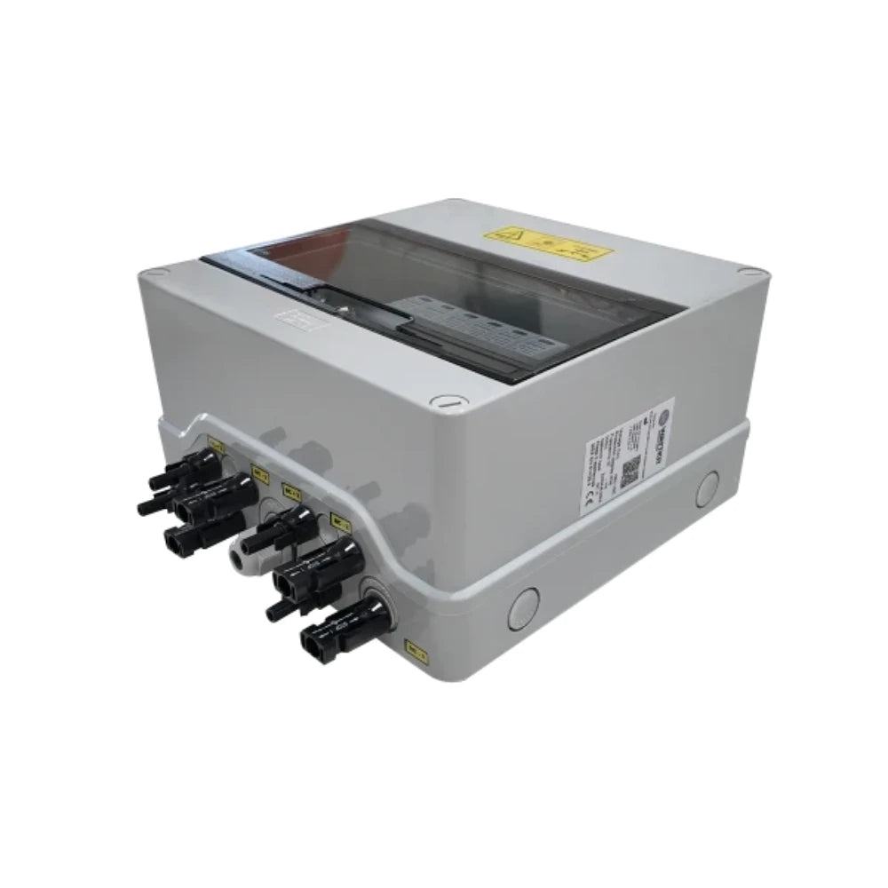 WattKit előreszerelt DC védelmi doboz 2M-2S (villám- és túlfeszültség-védelem, T1/T2, RF funkció)